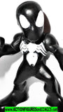 Marvel Super Hero Squad SPIDER-MAN black suit complete pvc