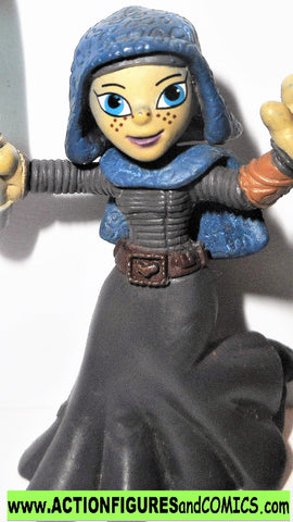 STAR WARS galactic heroes BARRISS OFFEE luminara unduli padawan pvc