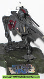 Star Wars Titanium AT-AP Clone wars red 2008 galoob series