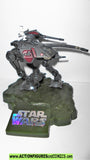 Star Wars Titanium AT-AP Clone wars red 2008 galoob series