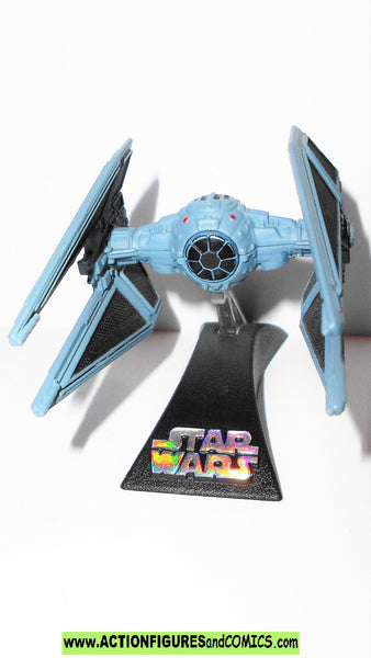 star wars titanium TIE INTERCEPTOR fighter 2006 galoob metals ...