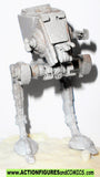 star wars titanium AT-ST walker HOTH 2006 galoob white metals