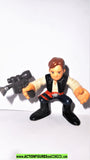 star wars galactic heroes HAN SOLO orange belt New Hope hasbro pvc