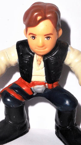 star wars galactic heroes HAN SOLO orange belt New Hope hasbro pvc