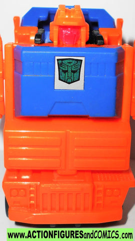 transformers WIDELOAD 1987 complete vintage dump truck 1986