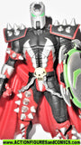 Spawn MEDIEVAL SPAWN 1994 series 1 black silver repaint complete todd mcfarlane toys action figures