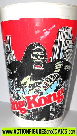 KING KONG 1976 Slurpee Cup 711 De LaurentIis monster 1