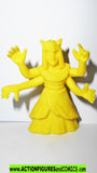 Kinnikuman Kinkeshi m.u.s.c.l.e IVONNE SHIVA yellow muscle vintage bandai