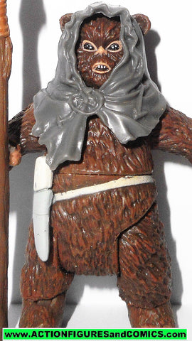 star wars action figures ROMBA ewok warrior saga 2006 hasbro toys