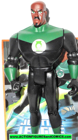 justice league unlimited GREEN LANTERN John Stewart with TRADING CARD