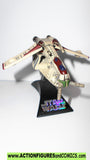 star wars titanium REPUBLIC GUNSHIP captain Rex LUCKY LEKKU galoob