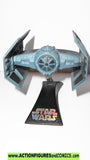 star wars titanium TIE FIGHTER advanced x1 darth vader's battle damaged