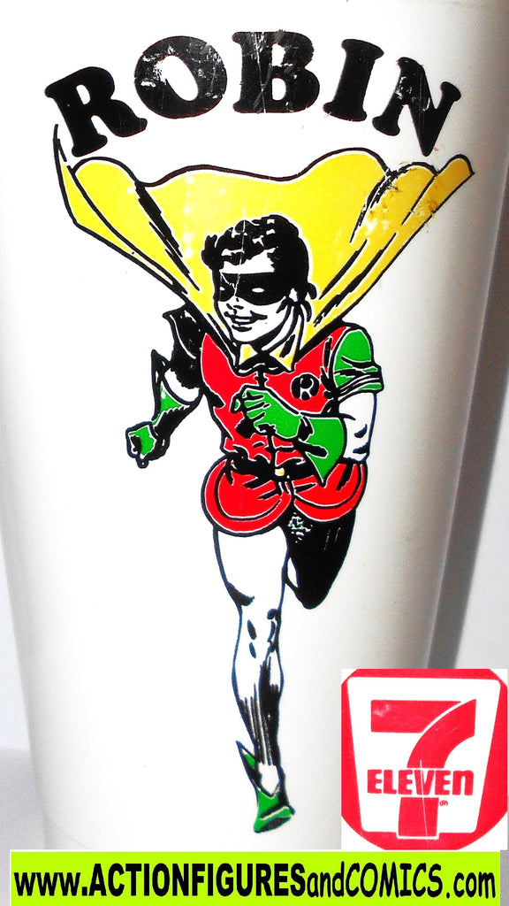 DC slurpee cup ROBIN 1973 batman dick grayson super heroes ...