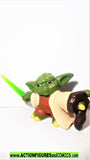 STAR WARS galactic heroes YODA complete action figures ARF pvc