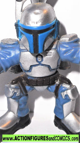 STAR WARS galactic heroes JANGO FETT pvc boba mandalorian