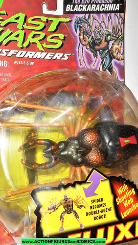 Transformers Beast Wars BLACKARACHNIA black widow spider OPENED MOC