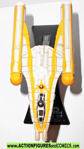 star wars titanium Y-WING bomber anakin skywalker's 2009 galoob