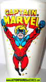 Marvel slurpee cup CAPTAIN MARVEL 1975 mar vell super heroes