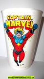 Marvel slurpee cup CAPTAIN MARVEL 1975 mar vell super heroes
