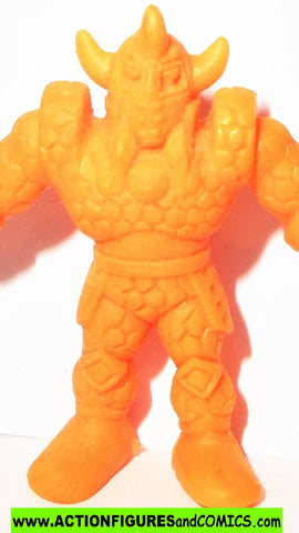 Muscle m.u.s.c.l.e men kinnikuman AKUMA SHOGUN 111 orange mattel vintage