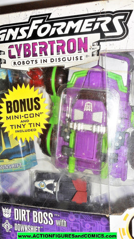 Transformers Cybertron DIRT BOSS downshift walmart mini con bonus moc mib