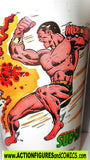 Marvel slurpee cup DR DOOM vs Sub Mariner 1977 super heroes