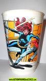 Marvel slurpee cup BLACK WIDOW 1977 avengers super heroes