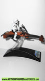 star wars titnaium SPEEDER BIKE with BIKER SCOUT 2006 complete