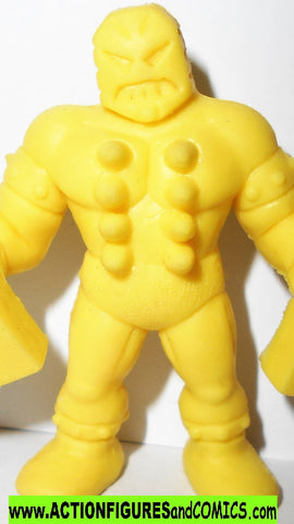 Kinnikuman Kinkeshi m.u.s.c.l.e JUNKMAN B 127 yellow muscle bandai