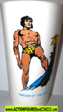 DC slurpee cup TARZAN 1973 lord of the apes super heroes