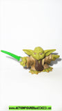 star wars galactic heroes YODA lightsaber right hand hasbro pvc