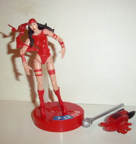 marvel universe ELEKTRA marvel legends showdown toy biz complete