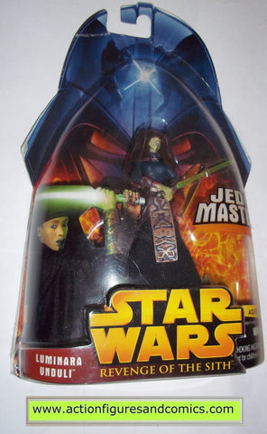 star wars action figures LUMINARA UNDULI 2005 revenge of the sith hasbro toys moc mip mib