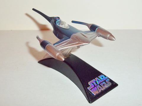 star wars titanium NABOO PATROL FIGHTER blue version