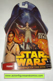 star wars action figures PADME AMIDALA queen 19 2005 ROTS moc