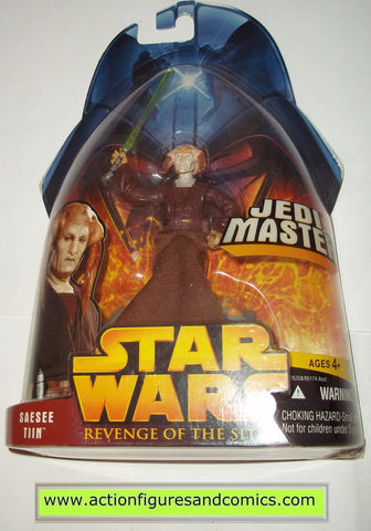 star wars action figures SAESEE TIIN 30 2005 revenge of the sith hasbro toys moc mip mib