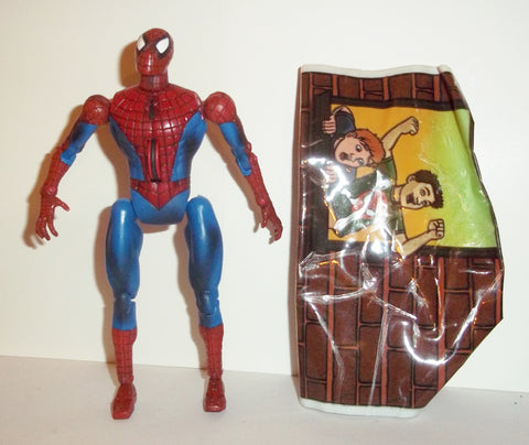marvel legends SPIDER-MAN with spider crawling action complete classics