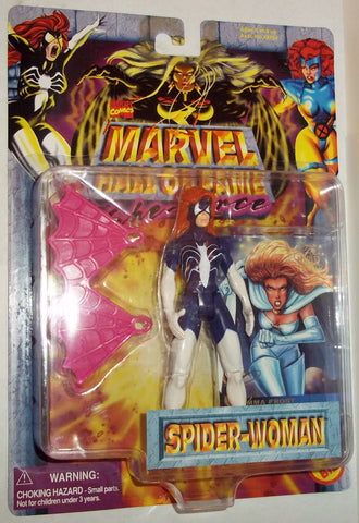 MARVEL hall of fame SPIDER-WOMAN purple suit new moc toy biz universe spider-man