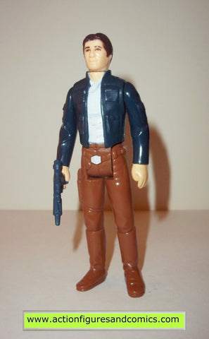 star wars action figures HAN SOLO BESPIN 1980 kenner vintage 100% complete