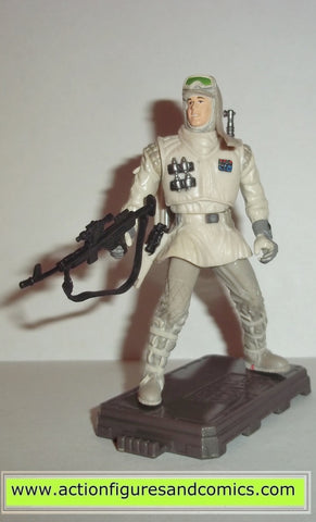 star wars action figures HOTH TROOPER hoth evacuation 2003 complete attack of the clones saga aotc