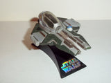 star wars titanium JEDI STARFIGHTER anakin skywalker's green complete