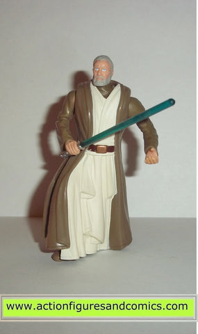 star wars action figures OBI WAN KENOBI cantina showdown hasbro toys power of the force potf 1998