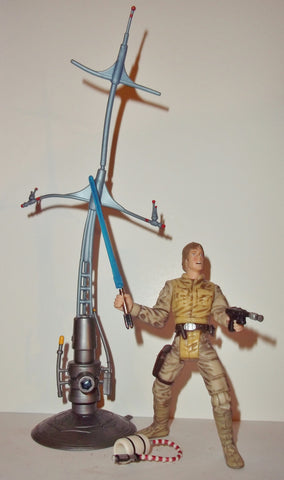 star wars action figures LUKE SKYWALKER BESPIN DUEL 2002 Saga aotc