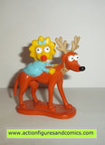 simpsons MAGGIE SIMPSON with SANTA'S LITTLE HELPER pet dog playmates