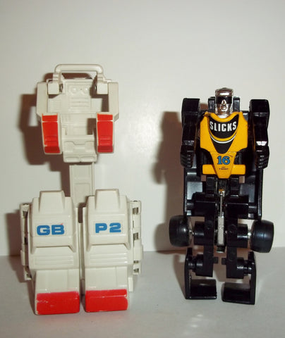 gobots POWER SUIT GB P2 & SLICKS complete vintage mr-31 tonka ban dai