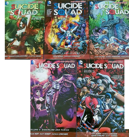 SUICIDE SQUAD new 52 #0 1 - 30 (TPB 1-5) harley quinn DC COMICS full run complete set lot