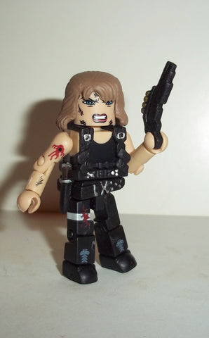 minimates SARAH CONNER TERMINATOR battle damaged complete art asylum