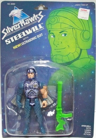 silverhawks STEELWILL 1987 action figure moc mip mib kenner
