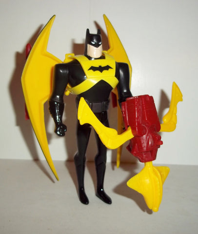 batman animated series SKY ATTACK BATMAN 1998 kenner mission masters 3 complete