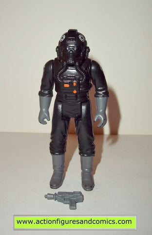 star wars action figures TIE FIGHTER PILOT 1982 kenner vintage 100% complete